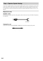 Preview for 12 page of Sony DAV-SC8 Operating Instructions Manual