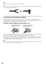 Предварительный просмотр 14 страницы Sony DAV-SC8 Operating Instructions Manual