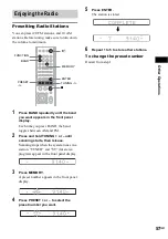 Предварительный просмотр 57 страницы Sony DAV-SC8 Operating Instructions Manual