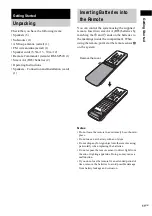 Предварительный просмотр 11 страницы Sony DAV-SR1 Operating Instructions Manual