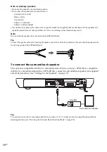 Предварительный просмотр 14 страницы Sony DAV-SR1 Operating Instructions Manual