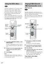 Предварительный просмотр 28 страницы Sony DAV-SR1 Operating Instructions Manual