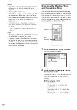 Предварительный просмотр 42 страницы Sony DAV-SR1 Operating Instructions Manual