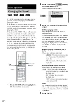 Предварительный просмотр 44 страницы Sony DAV-SR1 Operating Instructions Manual