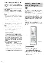 Предварительный просмотр 50 страницы Sony DAV-SR1 Operating Instructions Manual