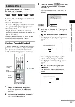 Предварительный просмотр 55 страницы Sony DAV-SR1 Operating Instructions Manual