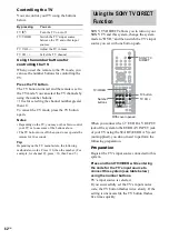 Предварительный просмотр 62 страницы Sony DAV-SR1 Operating Instructions Manual