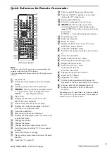 Предварительный просмотр 100 страницы Sony DAV-SR1 Operating Instructions Manual