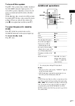 Preview for 27 page of Sony DAV-SR2 Operating Instructions Manual