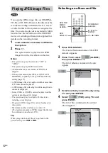 Предварительный просмотр 32 страницы Sony DAV-SR2 Operating Instructions Manual