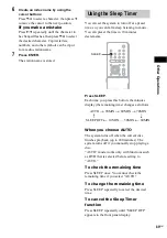 Preview for 69 page of Sony DAV-SR2 Operating Instructions Manual