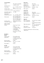 Preview for 86 page of Sony DAV-SR2 Operating Instructions Manual