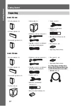 Предварительный просмотр 8 страницы Sony DAV-TZ100 Operating Instructions Manual