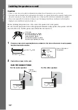 Preview for 18 page of Sony DAV-TZ100 Operating Instructions Manual