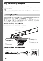 Предварительный просмотр 20 страницы Sony DAV-TZ100 Operating Instructions Manual