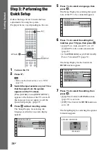 Предварительный просмотр 26 страницы Sony DAV-TZ100 Operating Instructions Manual