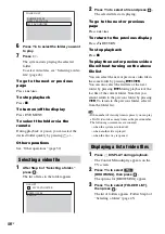 Preview for 46 page of Sony DAV-TZ100 Operating Instructions Manual