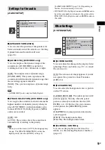 Preview for 53 page of Sony DAV-TZ100 Operating Instructions Manual