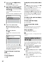 Preview for 66 page of Sony DAV-TZ100 Operating Instructions Manual