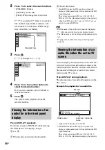 Предварительный просмотр 68 страницы Sony DAV-TZ100 Operating Instructions Manual