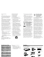 Предварительный просмотр 2 страницы Sony DAV-TZ130 Operating Instructions Manual