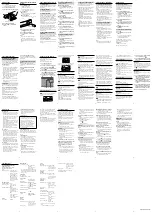 Preview for 2 page of Sony DAV-TZ135 Operating Instructions