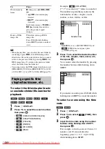 Предварительный просмотр 34 страницы Sony DAV-TZ210 Operating Instructions Manual