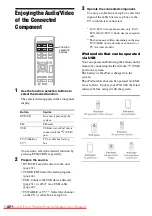 Предварительный просмотр 42 страницы Sony DAV-TZ210 Operating Instructions Manual