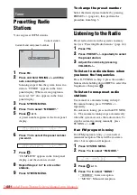 Предварительный просмотр 44 страницы Sony DAV-TZ210 Operating Instructions Manual