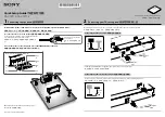 Предварительный просмотр 1 страницы Sony DAV-TZ215 Quick Setup Manual