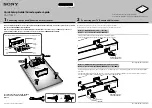 Preview for 1 page of Sony DAV-TZ630 Quick Setup Manual