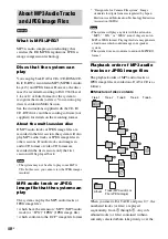 Preview for 48 page of Sony DAV X1 - Platinum DVD Dream Home Theater System Operating Instructions Manual