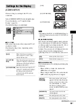 Предварительный просмотр 83 страницы Sony DAV X1 - Platinum DVD Dream Home Theater System Operating Instructions Manual