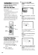 Предварительный просмотр 64 страницы Sony DAV X1G Operating Instructions Manual