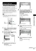 Предварительный просмотр 79 страницы Sony DAV X1G Operating Instructions Manual