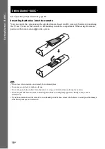 Предварительный просмотр 10 страницы Sony DAV-X1V - 5 Disc 2.1 Channel Platinum Dvd Dream System Operating Instructions Manual