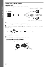 Предварительный просмотр 12 страницы Sony DAV-X1V - 5 Disc 2.1 Channel Platinum Dvd Dream System Operating Instructions Manual