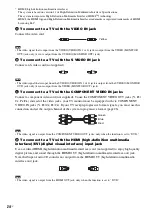 Предварительный просмотр 24 страницы Sony DAV-X1V - 5 Disc 2.1 Channel Platinum Dvd Dream System Operating Instructions Manual