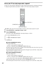 Предварительный просмотр 26 страницы Sony DAV-X1V - 5 Disc 2.1 Channel Platinum Dvd Dream System Operating Instructions Manual