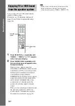 Preview for 34 page of Sony DAV-X1V - 5 Disc 2.1 Channel Platinum Dvd Dream System Operating Instructions Manual