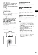 Предварительный просмотр 37 страницы Sony DAV-X1V - 5 Disc 2.1 Channel Platinum Dvd Dream System Operating Instructions Manual