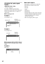 Предварительный просмотр 48 страницы Sony DAV-X1V - 5 Disc 2.1 Channel Platinum Dvd Dream System Operating Instructions Manual