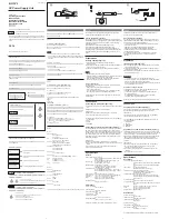 Sony DC-78 Operating Instructions preview