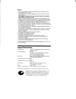 Предварительный просмотр 22 страницы Sony DC-VQ800 Operating Instructions Manual