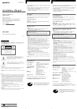 Sony DCC L50 Operating Instructions предпросмотр