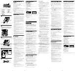 Предварительный просмотр 2 страницы Sony DCCFMT50UD - Car FM Stereo Transmitter Operating Instructions