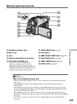 Preview for 139 page of Sony DCR DVD101 - VCL0625S Wide Conversion Lens x 0.6 Operating Instructions Manual