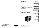 Sony DCR-DVD103 Operating Manual preview