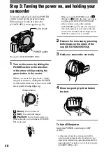 Preview for 20 page of Sony DCR-DVD103 Operating Manual