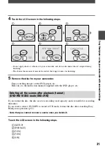 Preview for 31 page of Sony DCR-DVD103 Operating Manual